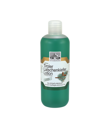 Latschenkiefer-Lotion s olejem z borovice horské: 200–300-500 ml