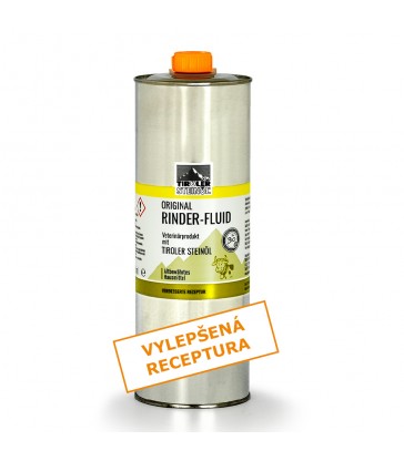 RINDER FLUID (Tiroler Steinöl) pro skot s kamenným olejem: 1000 ml