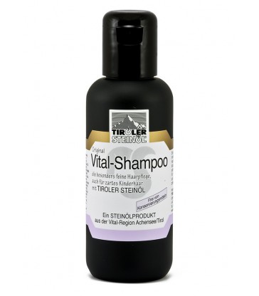 VITAL šampon s kamenným olejem: 200–500 ml